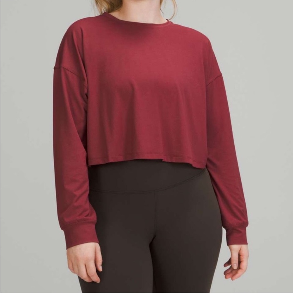 Lululemon Muscle Love Cropped long sleeve